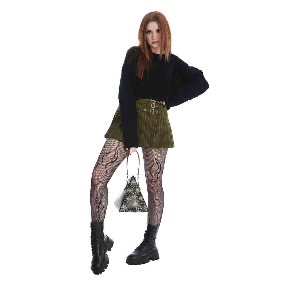 Banned - Onyx Bow Strick pullover - Schwarz